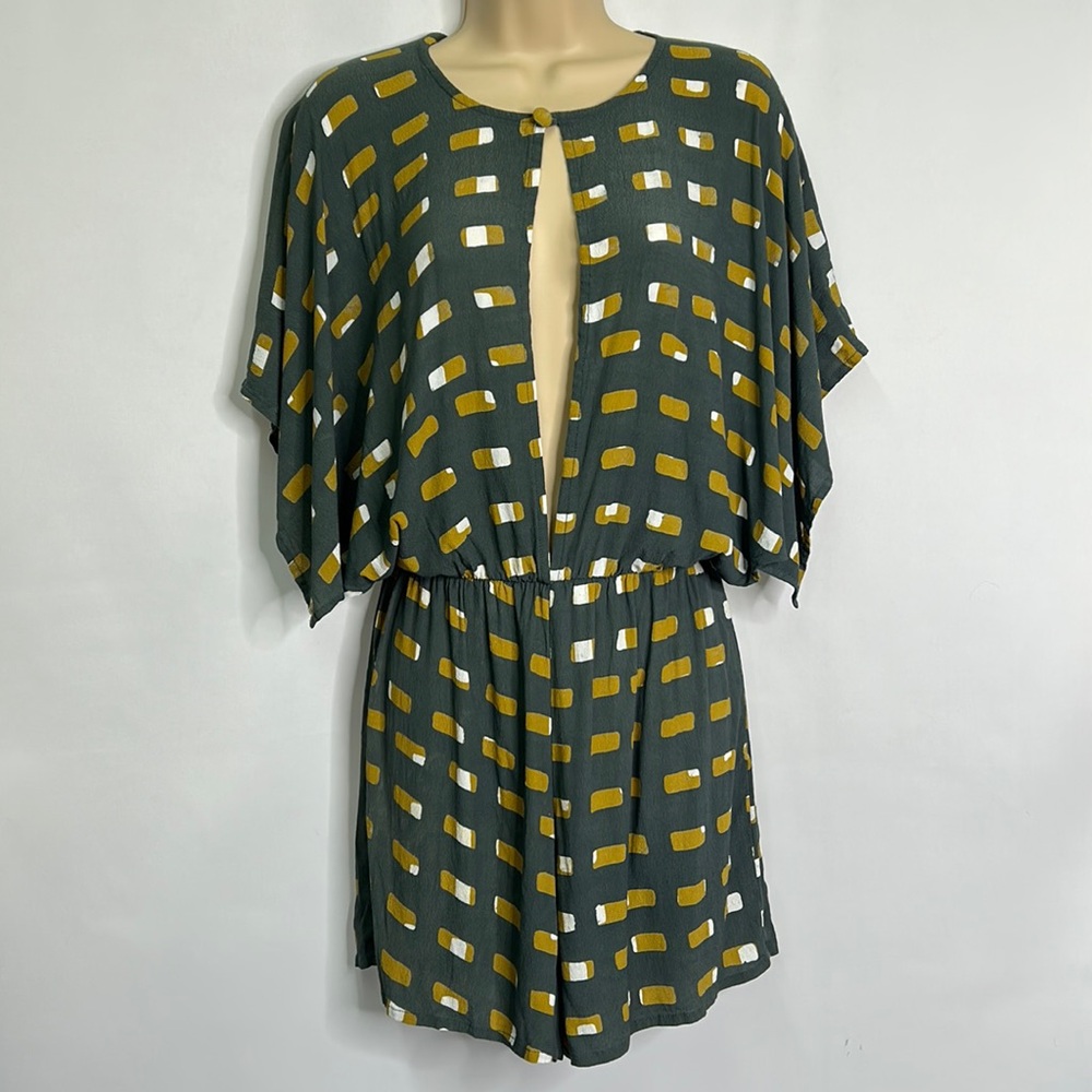 Bel Kazan Anthropologie printed romper